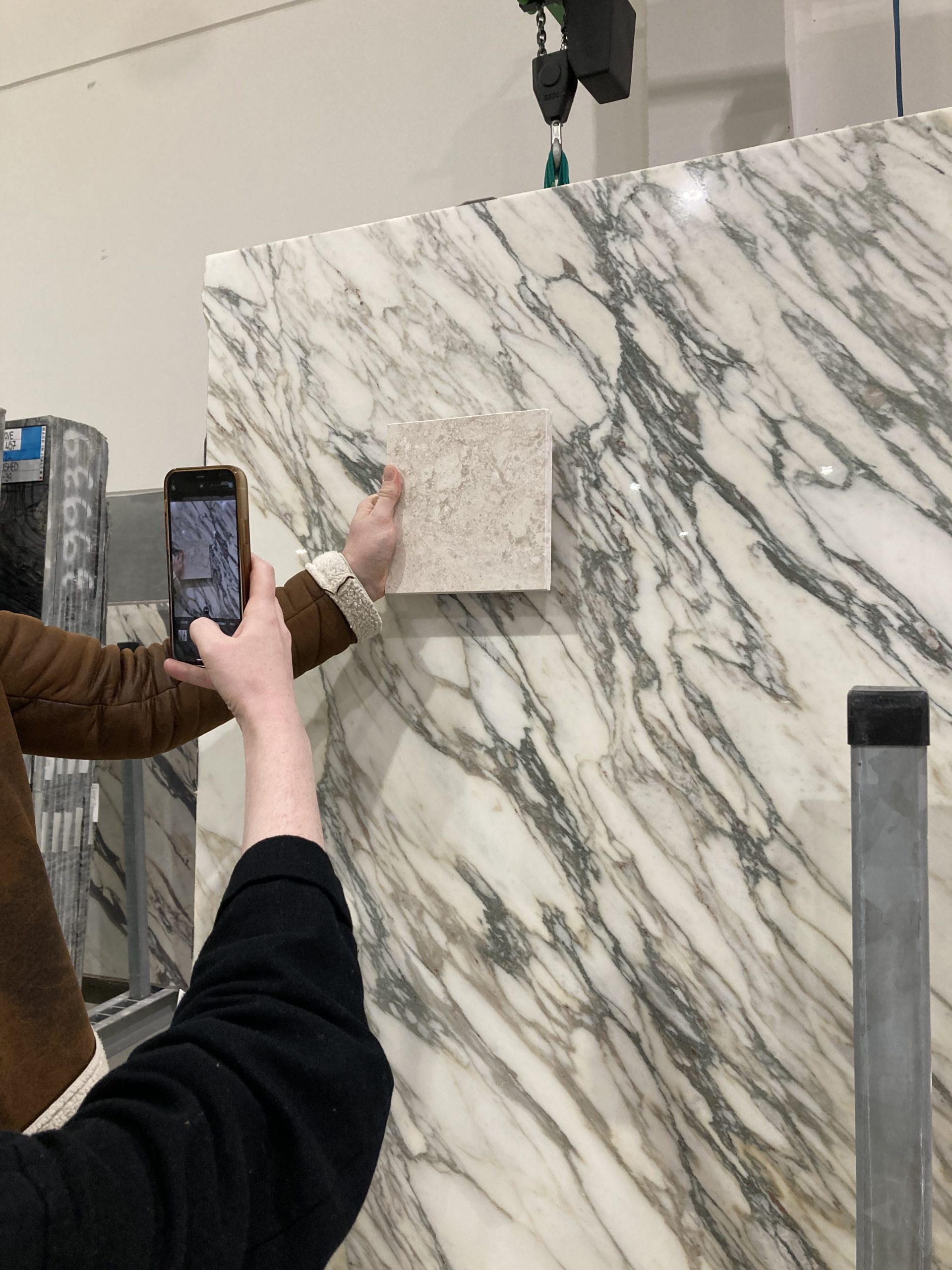 MWA visit stone yards in Italy Marek Wojciechowski Architects